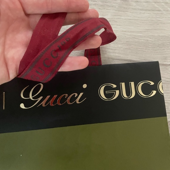 Gucci 100 Years Anniversary Special Edition Empty Paper Bag 13.50”x 10” x 5” - Picture 6 of 15